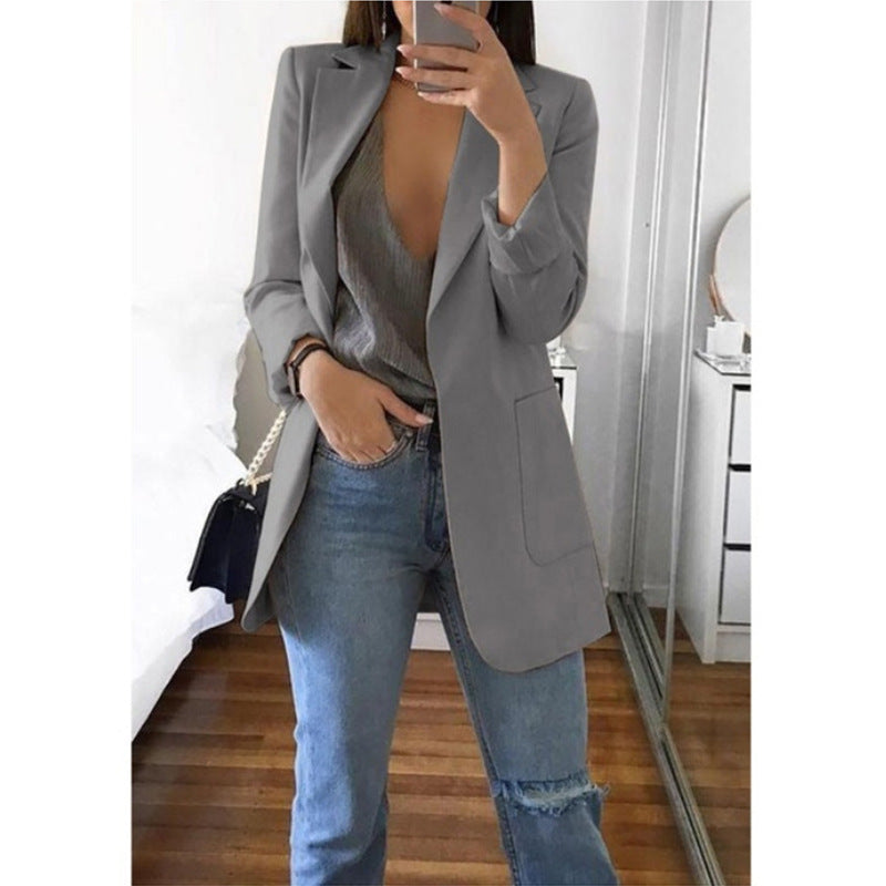 Emma – Slim Cardigan Blazer i Temperament