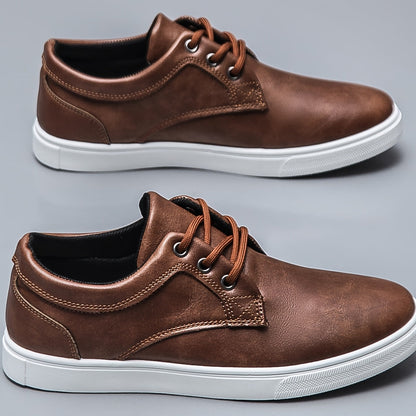 Herr Sneakers Sportiga Låga Fritidsskor med Klassisk Design för Vardag