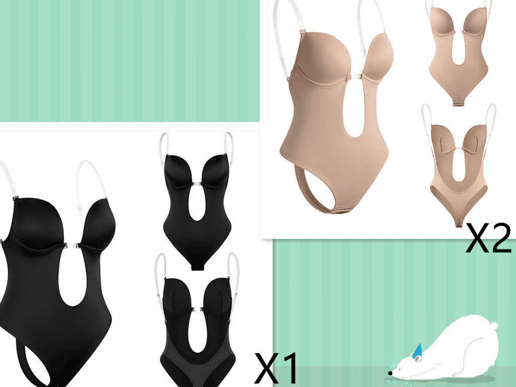 Dam Shapewear Body Sculpt Bodysuit – Formande och Osynlig Underklänning