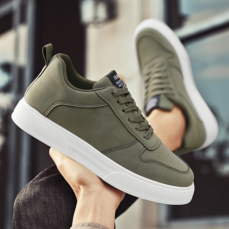 Herr Sneakers Låga Sportiga Vardagsskor Street Style