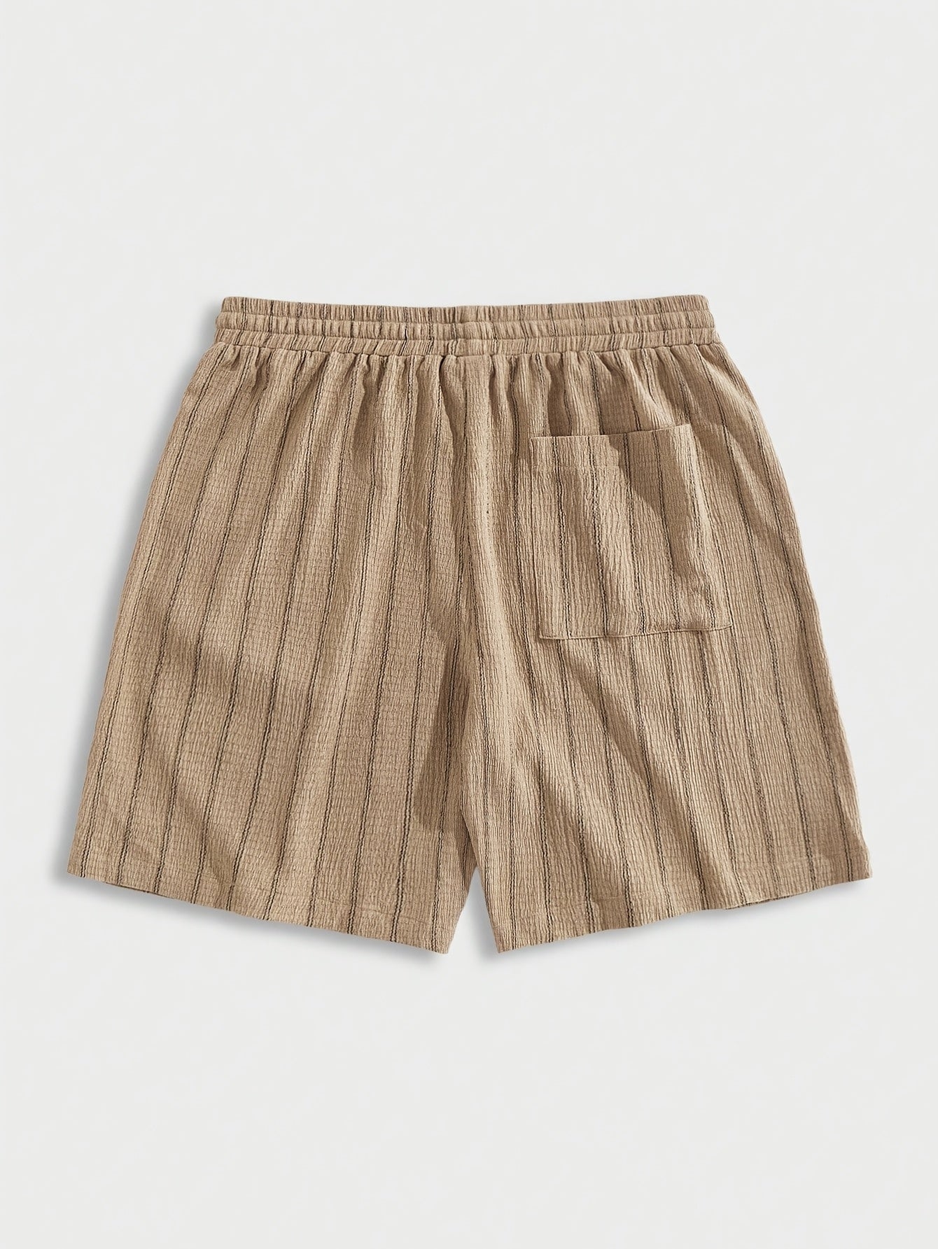 Herr Shorts med Smala Ränder – Avslappnad och Trendig Stil för Fritid eller Sport