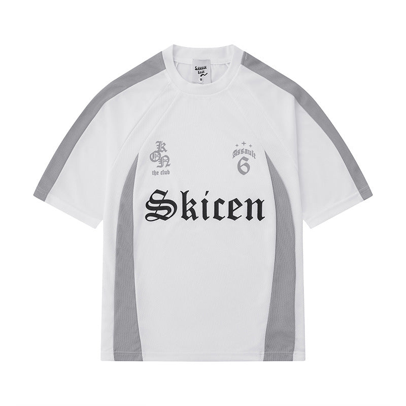 Herr T-shirt Hip Hop Stil Skicen Tryck Avslappnad
