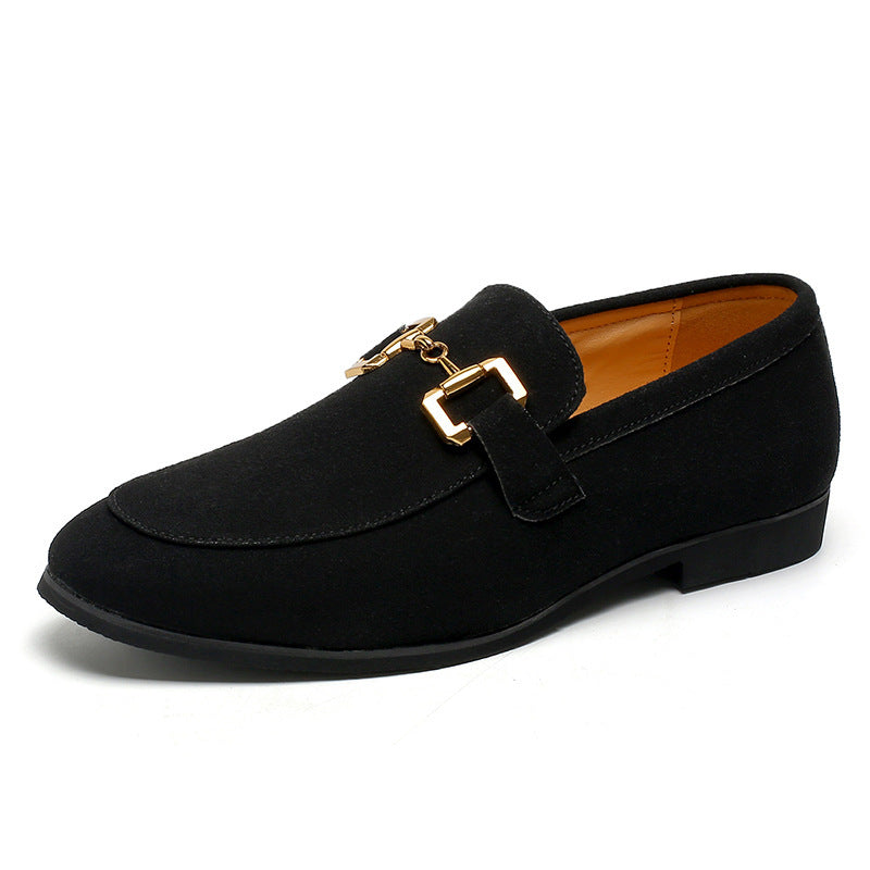 Herrloafer Klassisk Slip-On Snygg Kontorssko för Vardag och Arbete