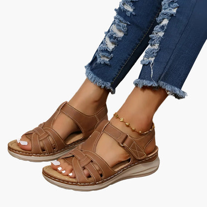 Dam Sandaler med Ortosupport – Bekväma och Stilrena Promenadsandaler för Vardag och Stad