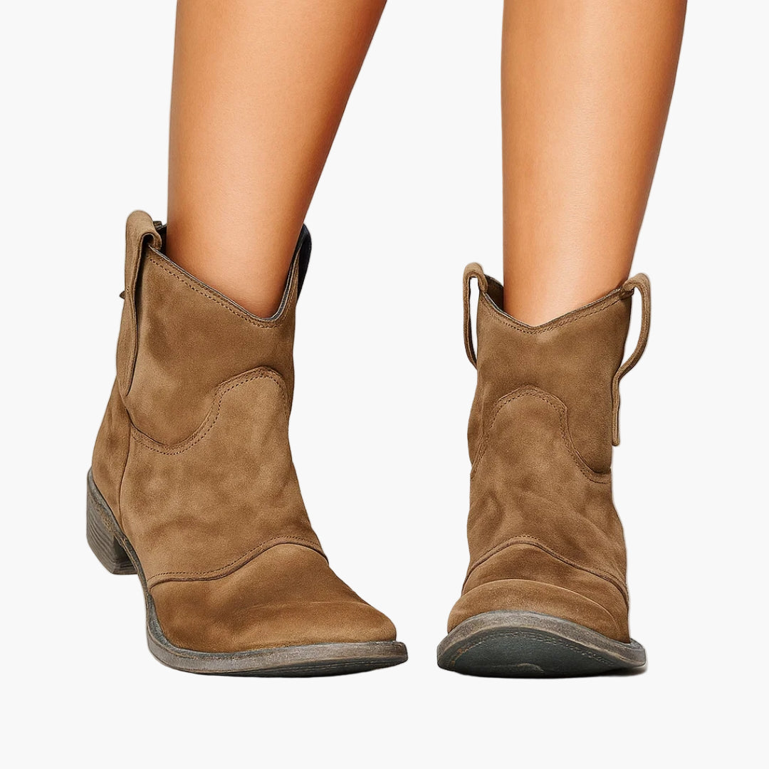 Damstövletter Western Stil – Perfekta vardagsboots med trendig look
