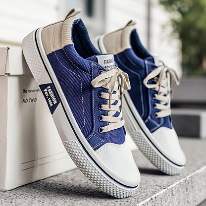 Herrsneakers i avslappnad streetstil för vardagsbruk och promenader