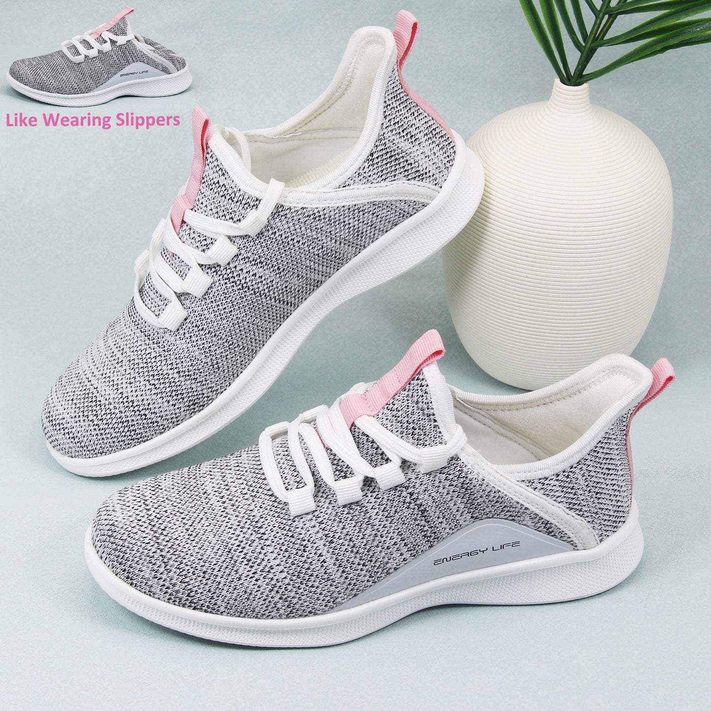 Dam Sneakers Vardagsstil Lätta och Bekväma Träningsskor