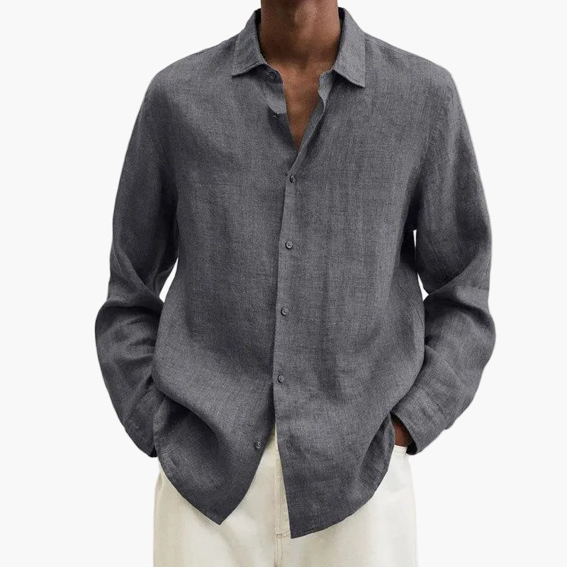 Herrskjorta Oversize Flanell Stil – Avslappnad och Trendig Vardagslook