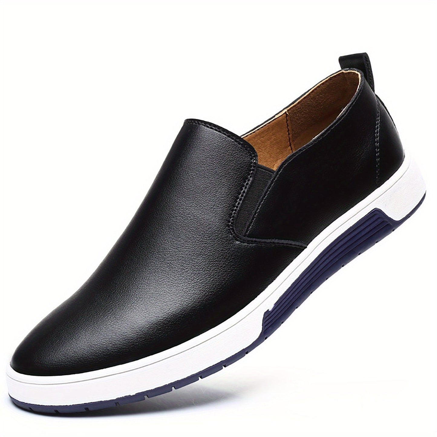 Herr Slip-on Sneakers Casual Vardagsskor Låg Klack Bekväma