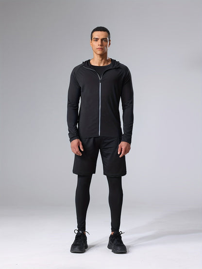 Herr Sportklädesset – Komplett 5-delars Träningsoutfit för Gym & Löpning
