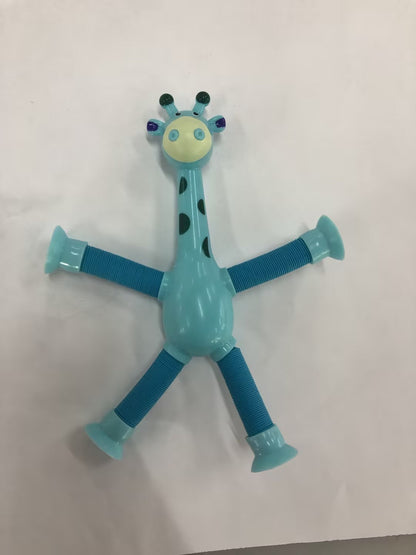 Barnleksak Giraff, Sugekopp & Teleskopisk Rör, Fidget Deformation, Pedagogisk Stressleksak