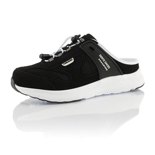 Alexander – Unisex lätta slip-on atletiska träskor med andningsbart nät och justerbar dragsko