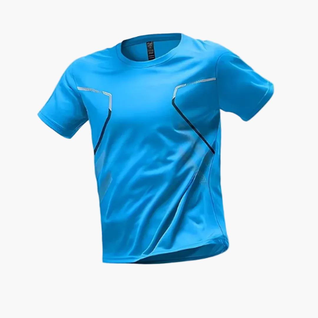 Herr Sport-T-shirt för Träning och Aktiv Livsstil – Andningsbart och Snabbtorkande