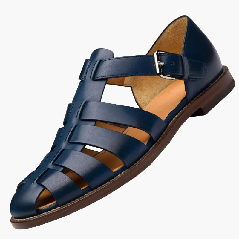 Herr Fisherman-sandal Klassisk Sommarstil för Vardag och Fritid