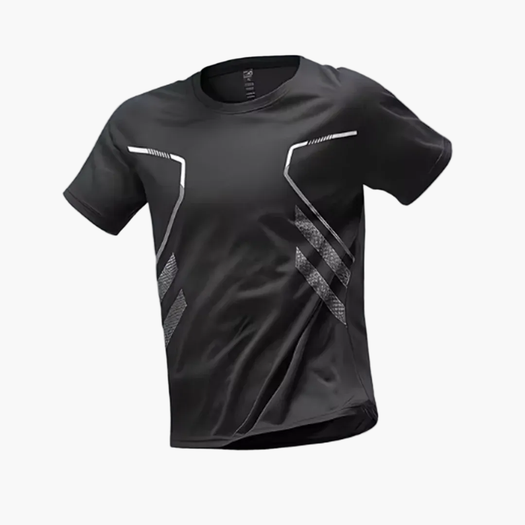 Herr Sport-T-shirt för Träning och Aktiv Livsstil – Andningsbart och Snabbtorkande