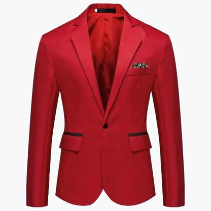 Herr Kavaj Slim Fit – Elegant Fest- och Bröllopskavaj
