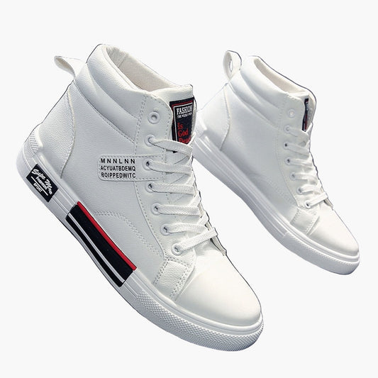 Herr Sneakers Höga Streetwear Sneakers för Höst och Vinter