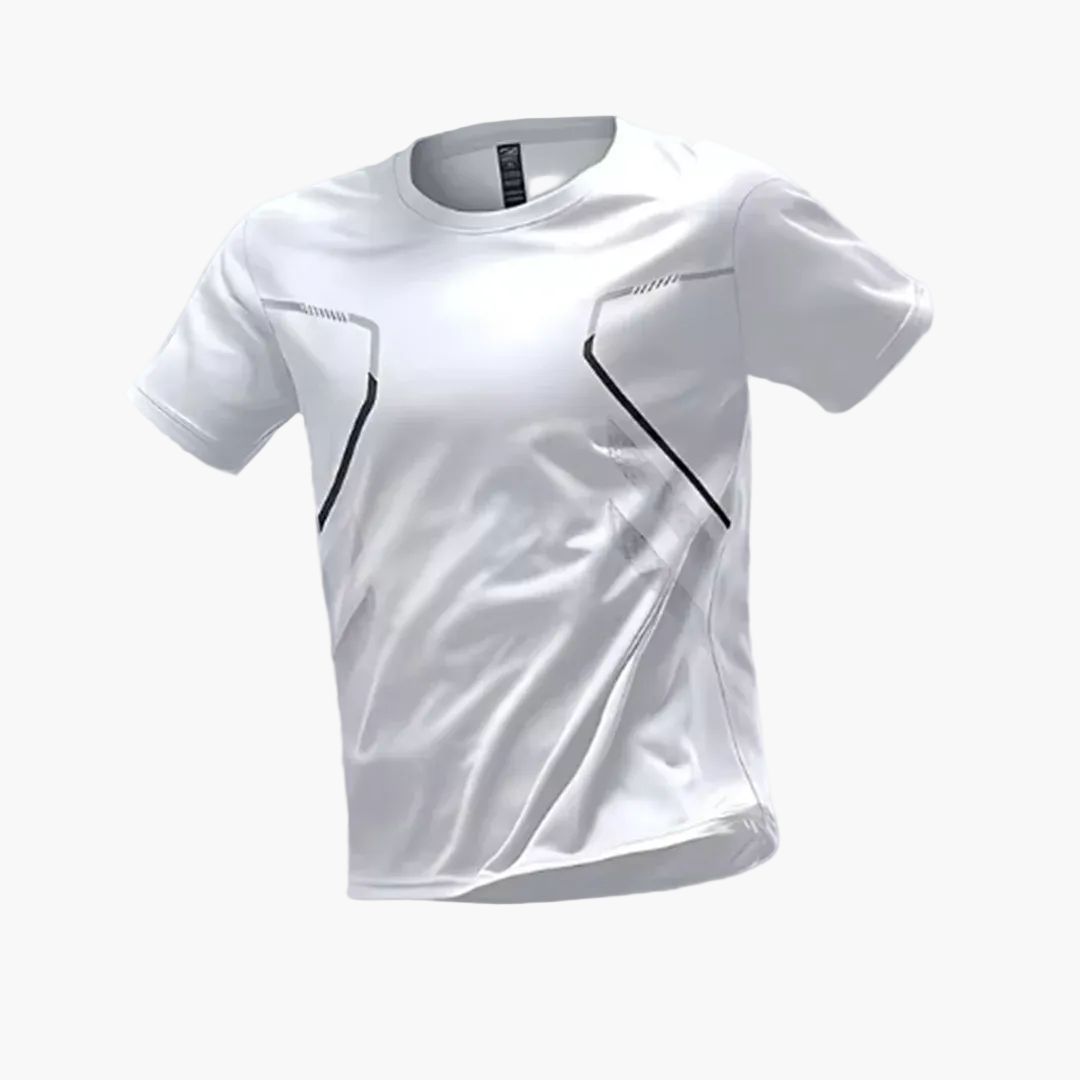 Herr Sport-T-shirt för Träning och Aktiv Livsstil – Andningsbart och Snabbtorkande