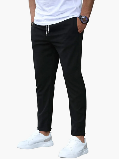 Herr Joggers Slim Fit – Sportiga och Eleganta Byxor för Vardagsbruk och Träning