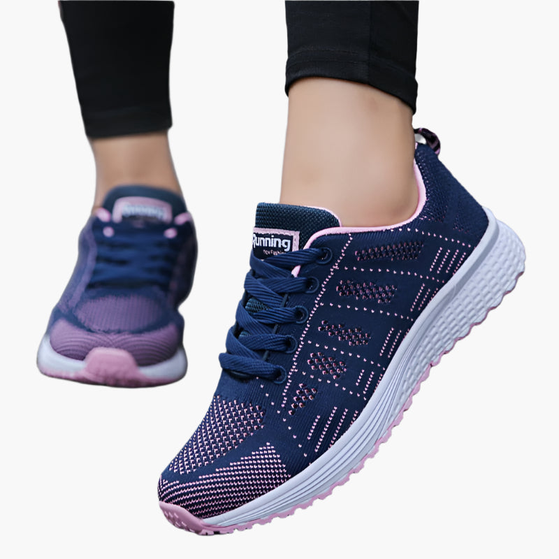 Dam Sneakers Sportiga Vardagsskor för Aktiva Kvinnor
