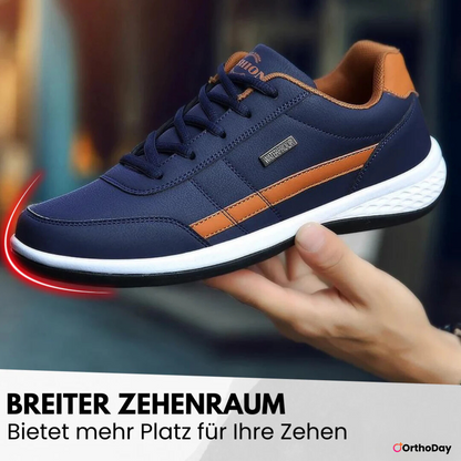 Herr Sneakers OrthoDay Komfortskor för vardag och sport – ortopediskt rekommenderade