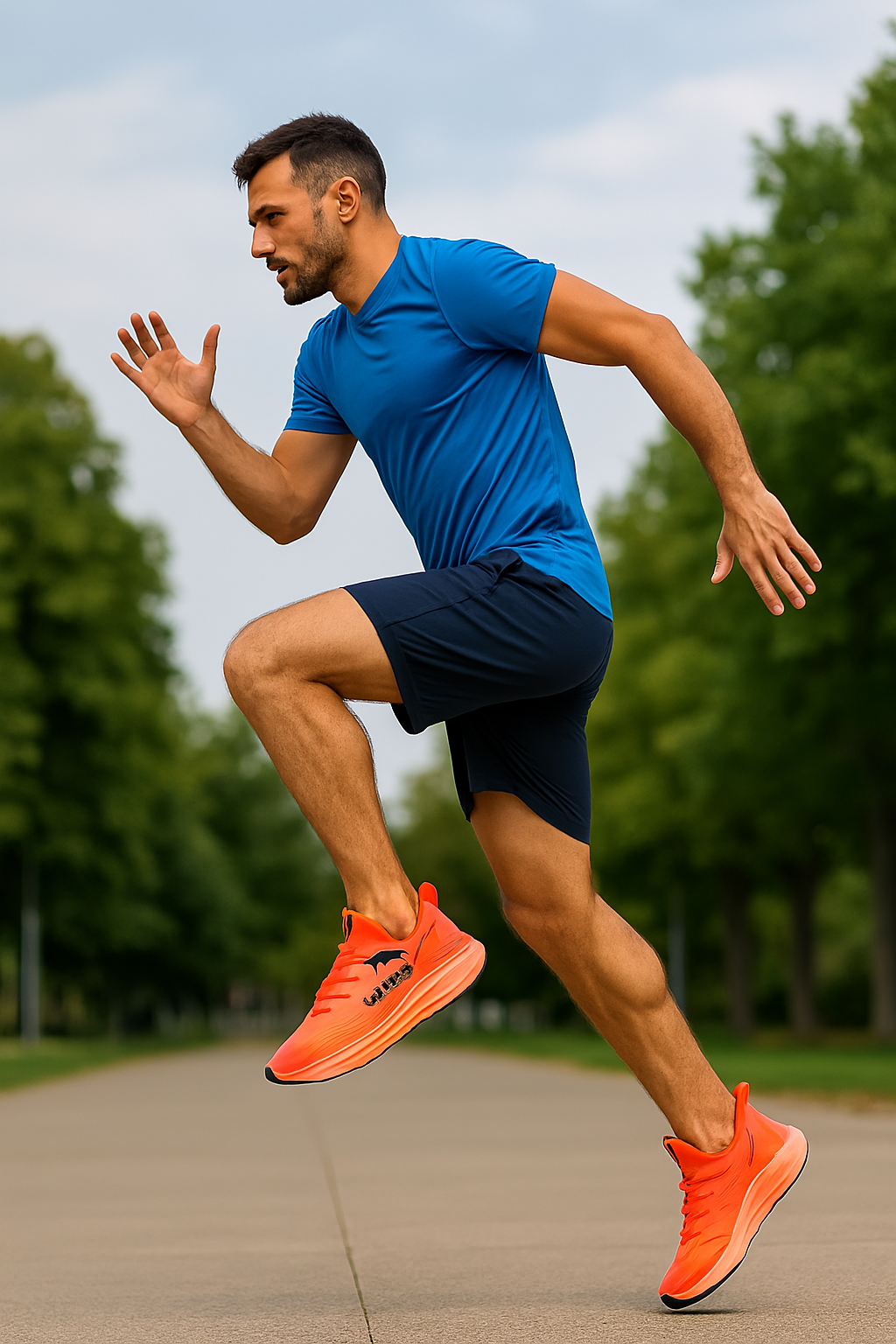 Herr Löparskor Hokz – Sportiga Sneakers för Träning & Löpning