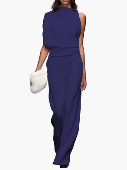 Dam Jumpsuit Elegant Vid Ben Modern Stil Fest & Vardag