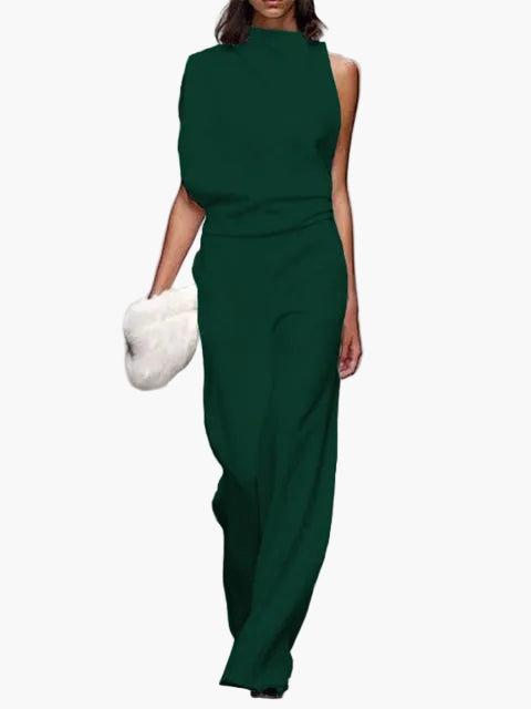 Dam Jumpsuit Elegant Vid Ben Modern Stil Fest & Vardag