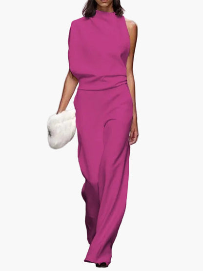 Dam Jumpsuit Elegant Vid Ben Modern Stil Fest & Vardag