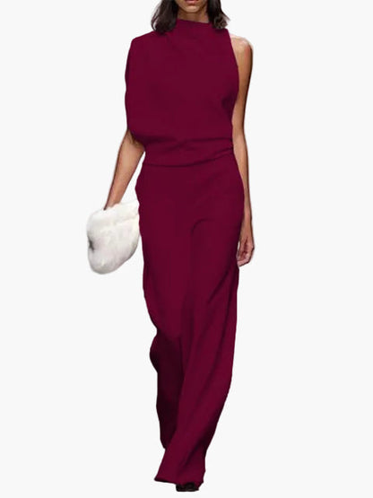 Dam Jumpsuit Elegant Vid Ben Modern Stil Fest & Vardag