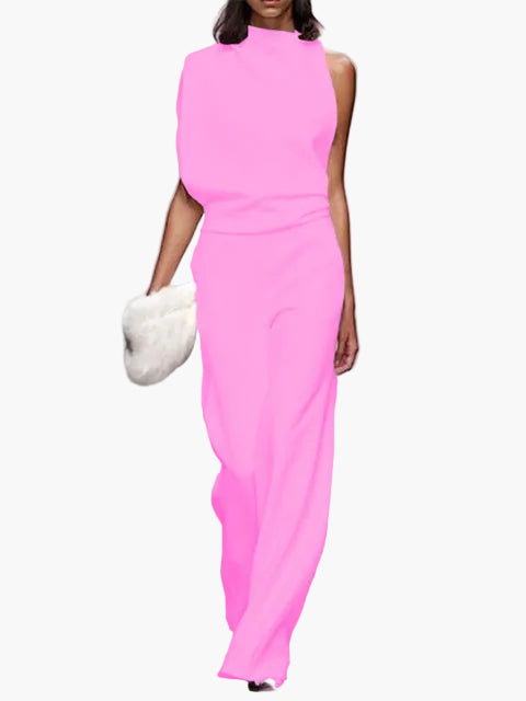 Dam Jumpsuit Elegant Vid Ben Modern Stil Fest & Vardag