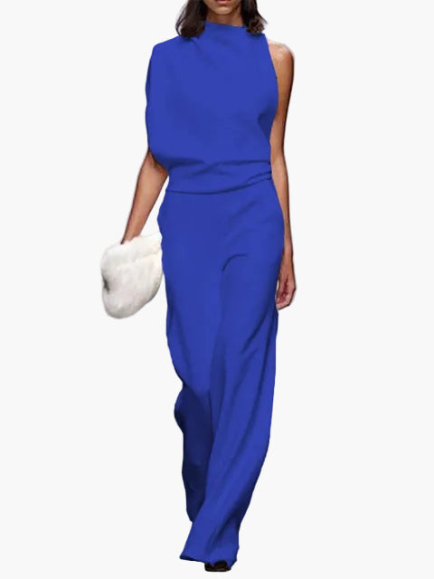 Dam Jumpsuit Elegant Vid Ben Modern Stil Fest & Vardag