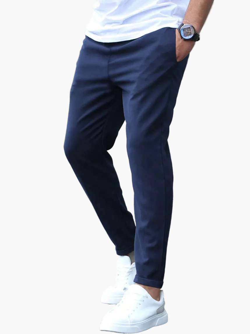 Herr Joggers Slim Fit – Sportiga och Eleganta Byxor för Vardagsbruk och Träning