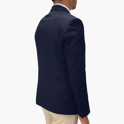 Herrkavaj – Klassisk Blazer för Affärs- och Festkläder, Tidlös Stil