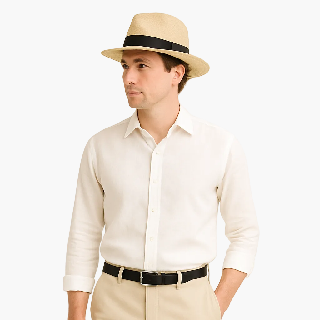 Herr Panama-hatt – Klassisk stil för sommar och resor