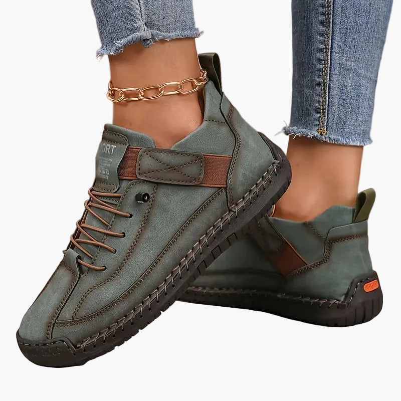 Dam Sneakers Sportig Komfort Vardagsskor med Ortopediskt Stöd och Lättviktskänsla