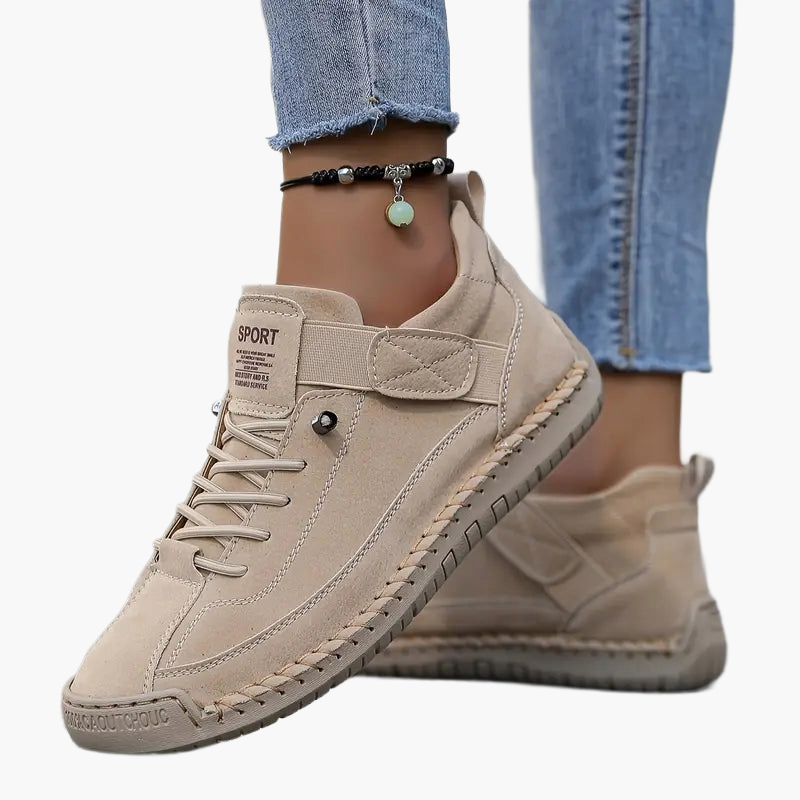 Dam Sneakers Sportig Komfort Vardagsskor med Ortopediskt Stöd och Lättviktskänsla