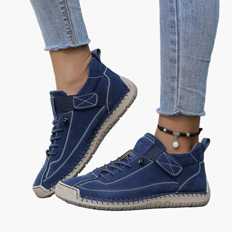 Dam Sneakers Sportig Komfort Vardagsskor med Ortopediskt Stöd och Lättviktskänsla