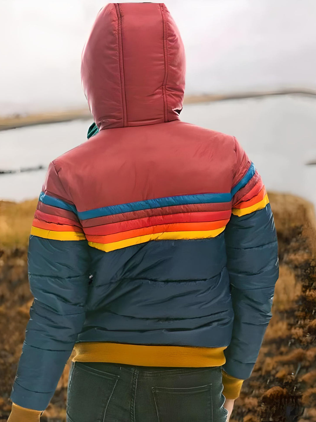 Jerry – Bekväm Rainbow Huvtröja för Herr