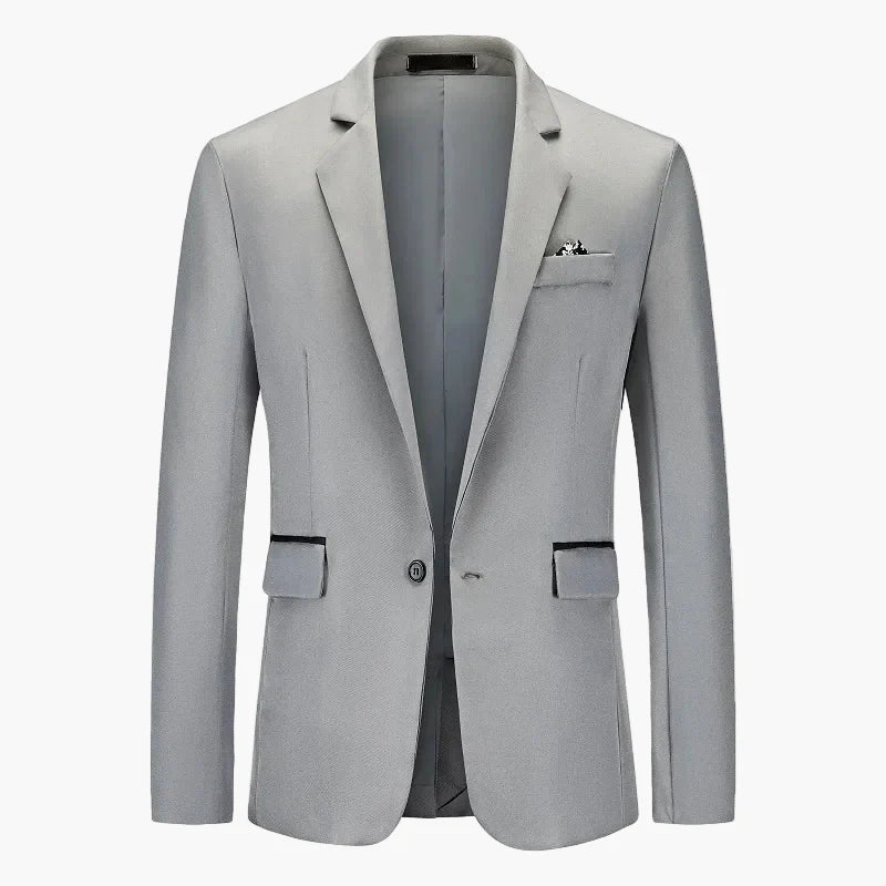 Herr Elegant Kavaj för Fest och Arbete – Slim Fit Blazer för Män