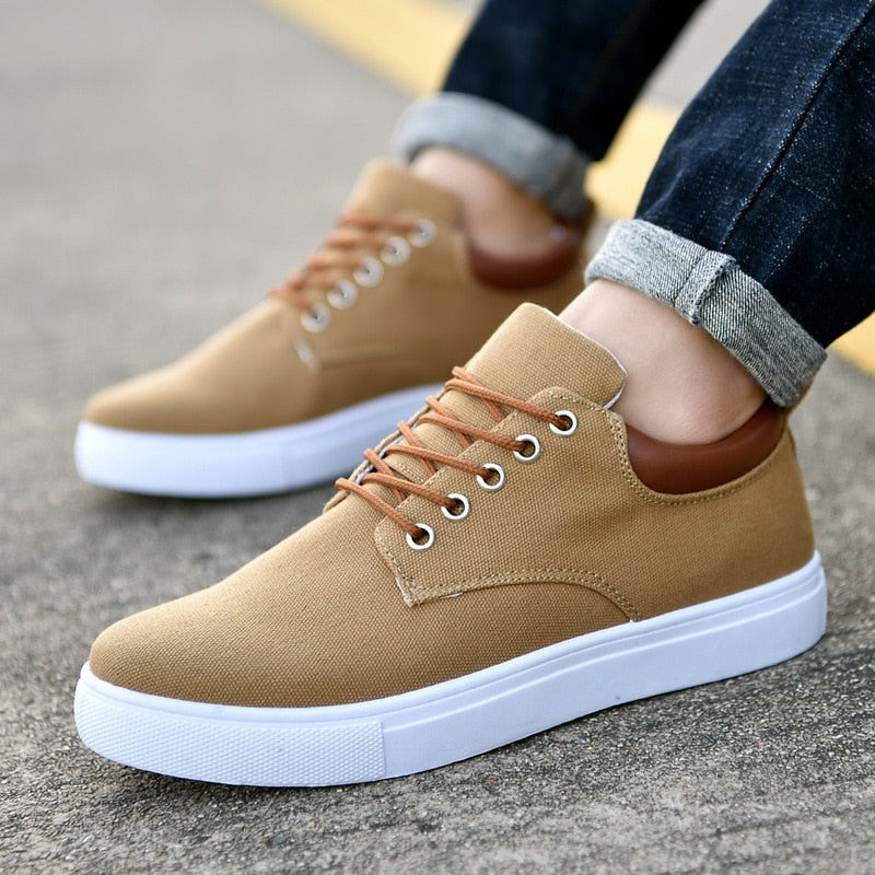 Herr Sneakers Klassisk Stil Bekväma Allround Skor