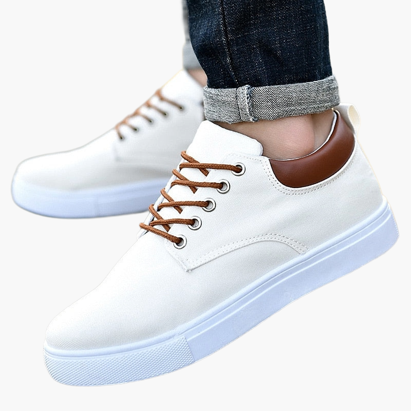 Herr Sneakers Klassisk Stil Bekväma Allround Skor