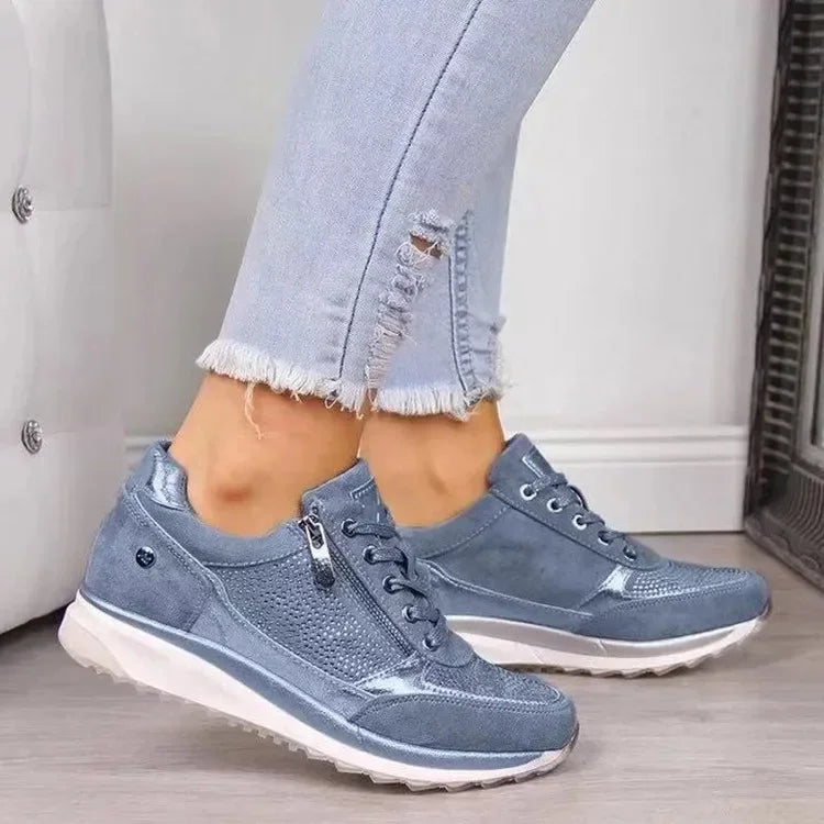 Somriga sneakers dam – lätta och bekväma promenadskor för varma dagar
