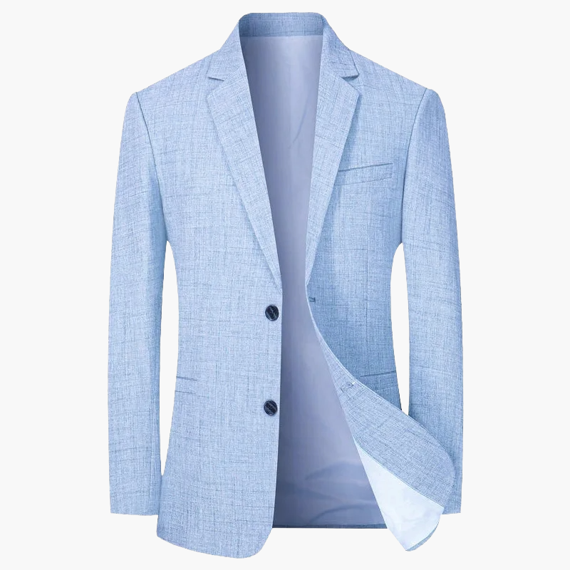 Herr Elegant Kavaj Blazer för Kontor och Fest – Modern Passform