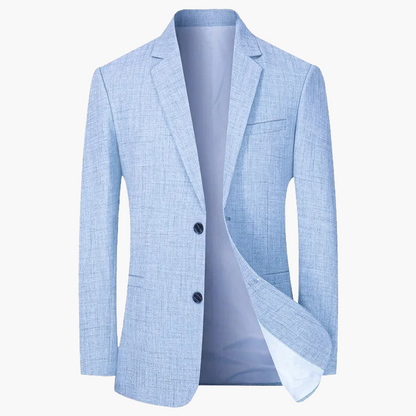 Herr Elegant Kavaj Blazer för Kontor och Fest – Modern Passform