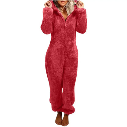 Brenda – Mysig och Elegant Huvtröja Onesie Pyjamas för Kvinnor