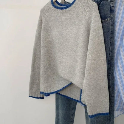 Damtröja med avslappnad passform och trendig design för vardagsbruk
