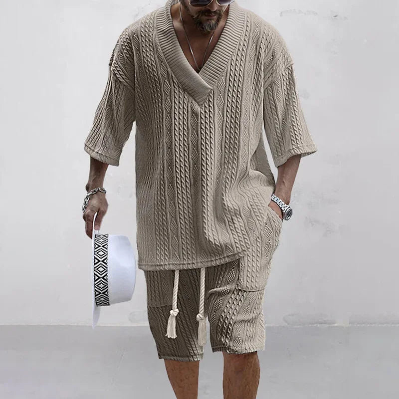 Oliver - Sommarsats i Casual Stil för Herrar
