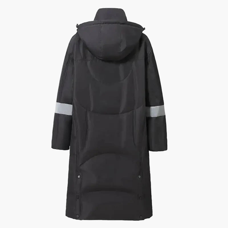 Herr Vinterparkas Lång Jacka Urban Outdoor Vindtät