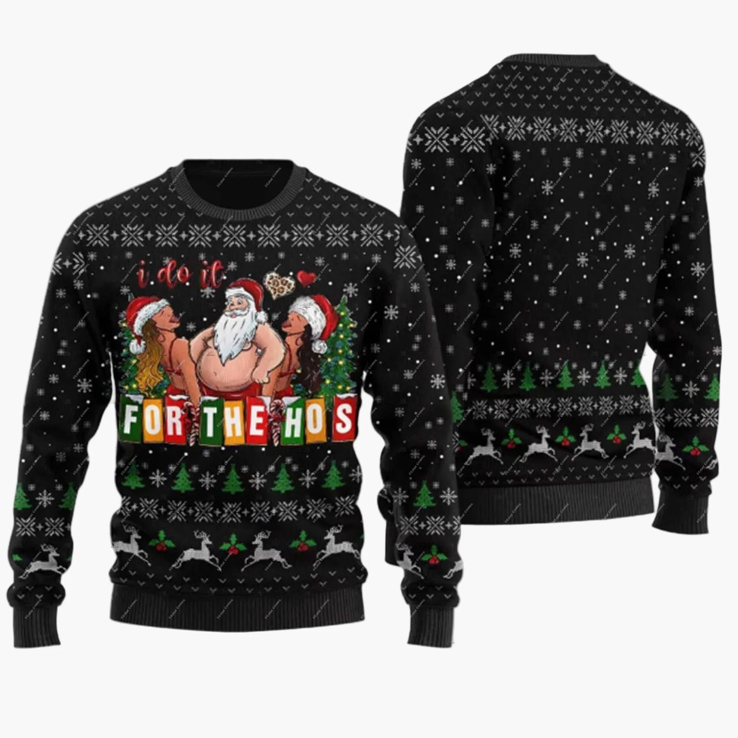 Herr Rolig Jultröja – Jingle Balls, Fultröja för Julfest
